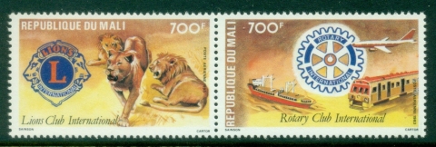 Mali-1983-Lions-and-Rotary-International-MUH