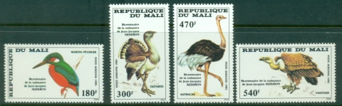Mali-1985-Audubon-Birds-MUH