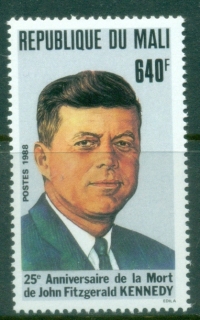 Mali-1988-JFK-Kennedy-MUH