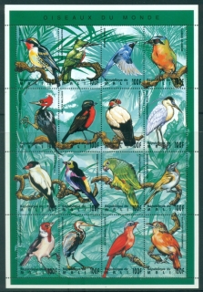 Mali-1995-Birds-Butterflies-100f-Sheetlet-MLH