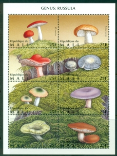 Mali-1996-Fungi-Mushrooms-25f-MS-MUH