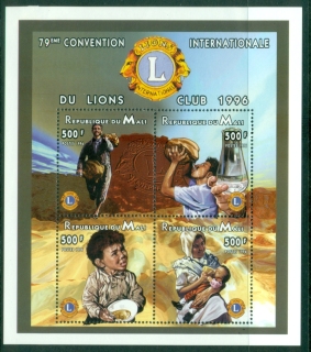 Mali-1996-Service-Organizations-Lions-International-500f-MS-MLH