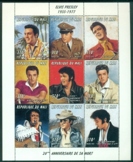 Mali-1997-Elvis-Presley-sheetlet-MUH