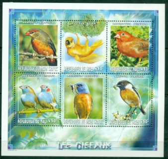 Mali-1999-Flora-fauna-Birds-430f-MS-MLH