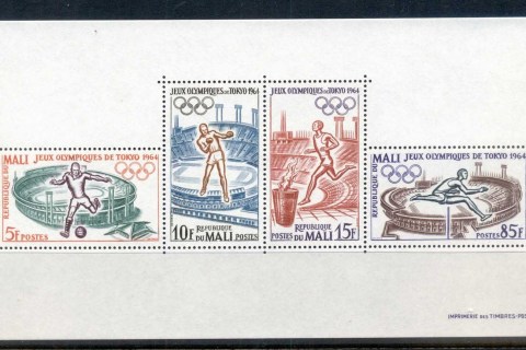 Mali-1964-Summer Olympics Tokyo MS