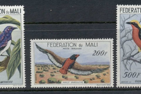Mali-1960-Birds-Federation