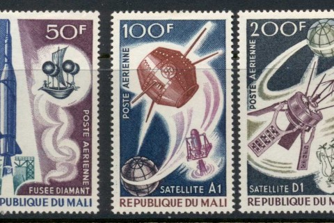 Mali-1966-French Achievements in Space