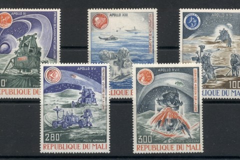 Mali-1973-Apollo Moon Mission