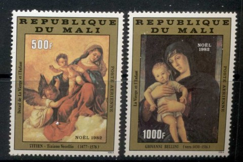 Mali-1982-Xmas Art