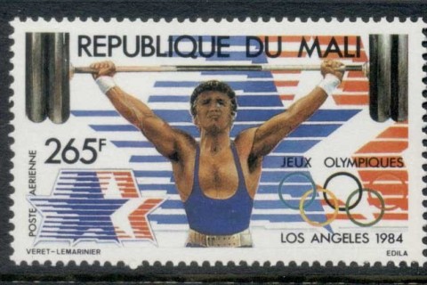 Mali-1984-Summer Olympics 265f Weightlifting