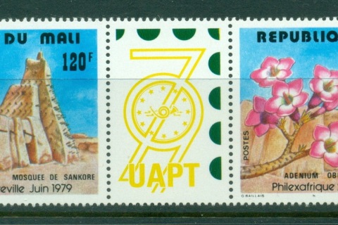 Mali-1979-Philexafrique pr + label