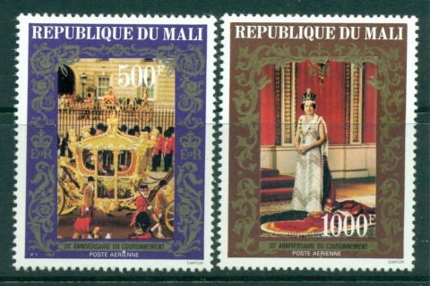 Mali-1978-QEII Coronation 25th Anniversary