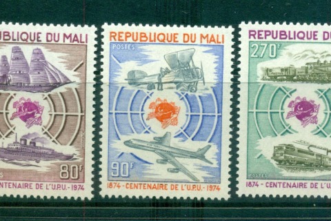 Mali-1974-UPU Centenary