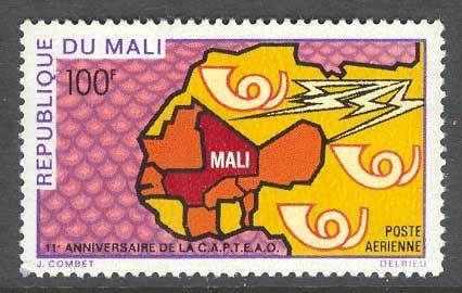 Mali-1970-West Africa Post