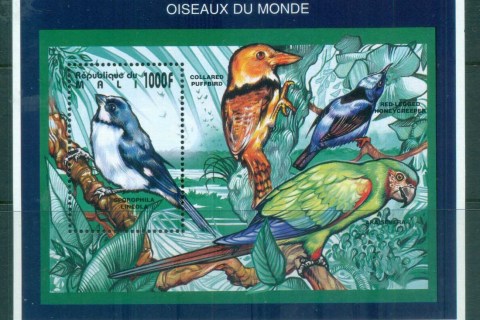 Mali-1995-Birds of the World MS