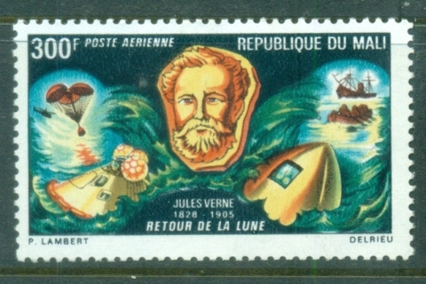 Mali-1970-Jules Verne 300f