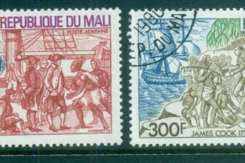 Mali-1977-James Cook Bicentenary