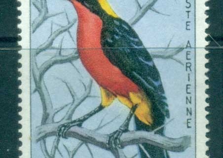 Mali-1960-Birds-Barbary-Shrike-500f-Federation