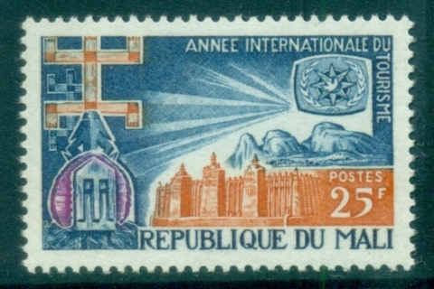 Mali-1966-Intl. Tourist Year