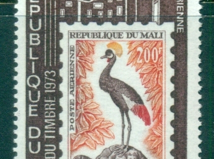 Mali-1973-Stamp Day, Bird