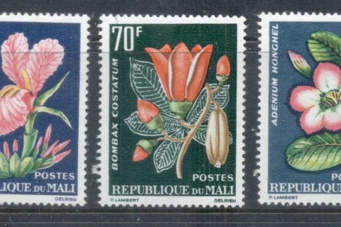 Mali-1963-Flowers-MUH