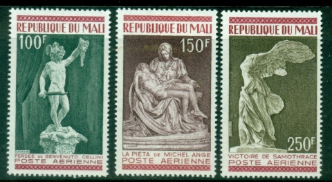 Mali-1973-Famous-Sculptures-MUH