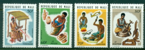 Mali-1974-Artisans-MUH