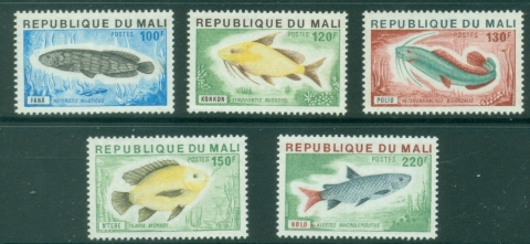 Mali-1976-Marine-Life-Fish-MUH