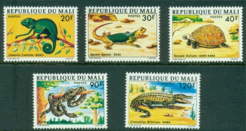 Mali-1976-Reptiles-MUH