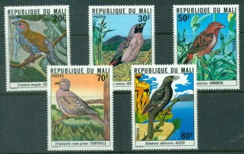 Mali-1978-Birds-MUH