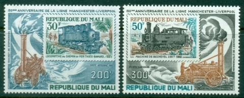Mali-1980-Liverpool-Manchester-Railroad-MUH
