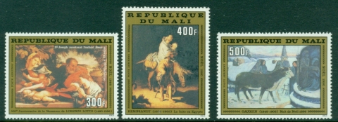 Mali-1980-Xmas-Paintings-MUH