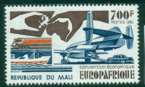 Mali-1981-Europ-Africa-Economic-Convention-MUH