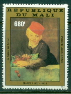 Mali-1982-Painting-by-Manet-MUH