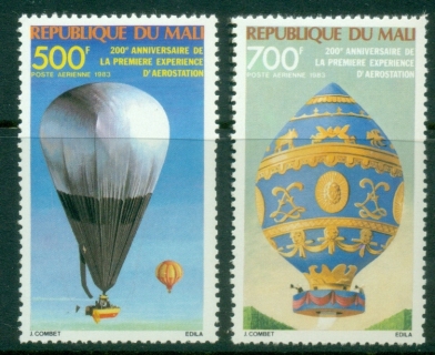 Mali-1983-Manned-Flight-200th-Anniversary-MUH