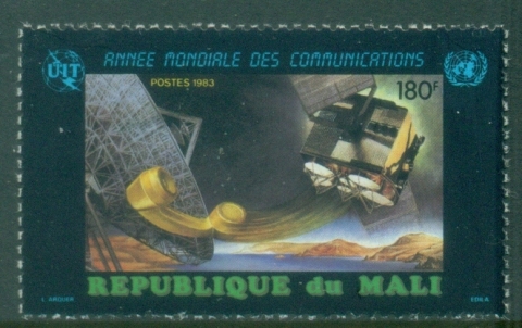 Mali-1983-World-Communications-year-MUH