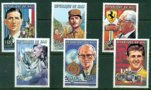 Mali-1995-Famous-Persons-MUH