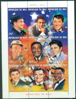 Mali-1996-Entertainers-250f-sheetlet-MLH