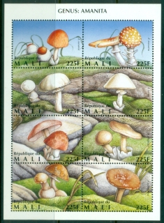 Mali-1996-Fungi-Mushrooms-225f-MS-MUH