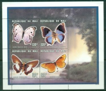 Mali-1996-Insects-Butterflies-MS-MLH