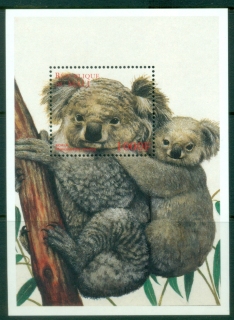 Mali-1997-Environmental-Protection-sheetlet-Koala-MS-MUH