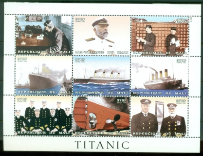 Mali-1997-Titanic-Sheetlet-MLH