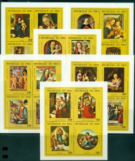 Mali-1999-religious-Paintings-6xMS-MUH