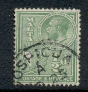 Malta-1930-KGV-Portrait-Postage-revenue-0-5d-FU