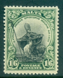 Malta-1930-St-Publius-1-6d-MLH