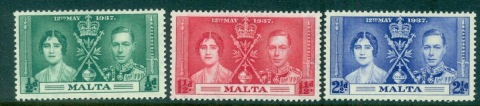 Malta-1937-KGVI-Coronation-MUH