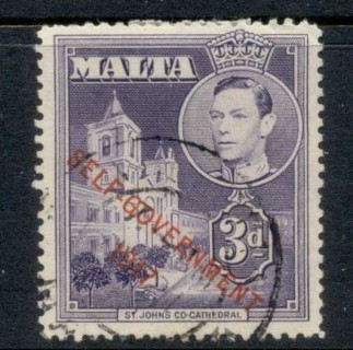 Malta-1953-KGVI-Pictorial-Opt-Self-Government-3d-FU