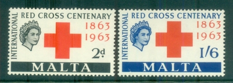 Malta-1963-Red-Cross-Centenary-MLH