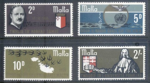 Malta-1969-Anniversaries-MUH