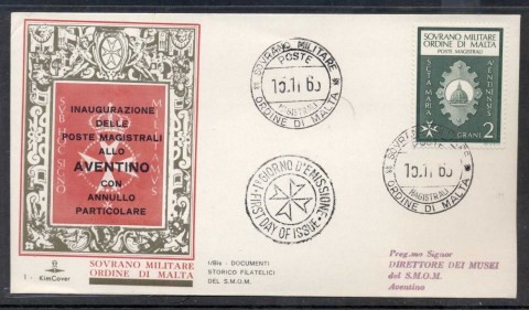 Malta-1969-Sovereign-Military-Order-Post-Inauguration-FDC